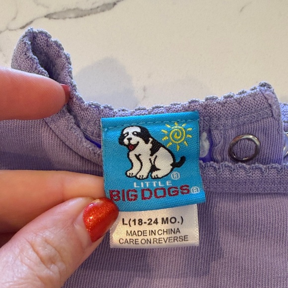 Purple Little Princess Bodysuit - Little Big Dogs - Picture 2 of 11